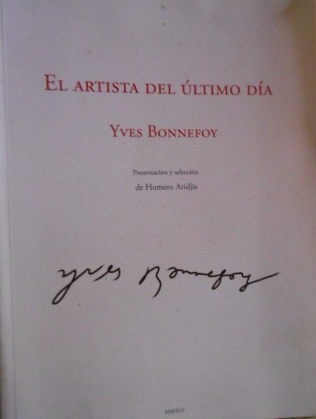 El artista del útlimo día